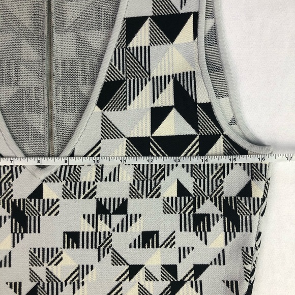 BCBGMaxazria bodycon bandage sleeveless dress Sz M - Picture 6 of 9